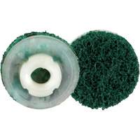 Disque de conditionnement pr&eacute;cis de surface Roloc Scotch-Brite PN-DS, 3/4" dia., Grain Fin, C&eacute;ramique PB Rental Co. Ltd.