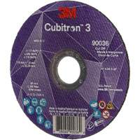 Meule &agrave; tronçonner Cubitron 3, 4-1/2" x 0,045", Arbre de 7/8", Type T1, C&eacute;ramique, 13 300 Tr/min PB Rental Co. Ltd.