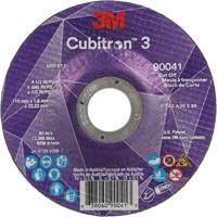 Meule &agrave; tronçonner Cubitron 3, 4-1/2" x 0,045", Arbre de 7/8", Type T27, C&eacute;ramique, 13 300 Tr/min PB Rental Co. Ltd.