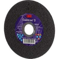 Disque de coupe Cubitron 3, 5" x 9/32", Arbre de 3/8", Type 41 PB Rental Co. Ltd.