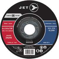 Meule Power-Xtreme ZA24S, 4-1/2" x 1/4", Arbre 7/8", Type 27 PB Rental Co. Ltd.