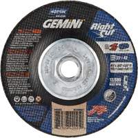 Gemini RightCut Right Angle Cut-Off Wheel, 4-1/2" x 0.045", 5/8"-11 Arbor, Type 27/42, Aluminum Oxide, 13580 RPM PB Rental Co. Ltd.