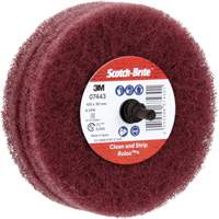 Scotch-Brite Roloc Plus General Purpose Scuffing Wheel, 4" Dia. PB Rental Co. Ltd.