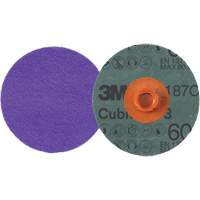 Disque en fibre Roloc Cubitron 3, 4" dia., Grain 60+, C&eacute;ramique PB Rental Co. Ltd.