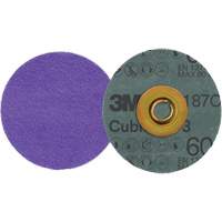Cubitron 3 Roloc Fibre Disc, 3" Dia., 60+ Grit, Ceramic PB Rental Co. Ltd.