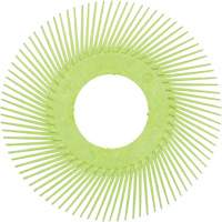 Scotch-Brite Type A Precision Radial Bristle Brush PN-RB without Adapter, Ceramic, 50+ Grit, 6" Dia. PB Rental Co. Ltd.