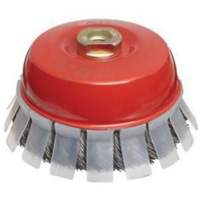 Brosse-boisseau &agrave; fils nou&eacute;s avec protecteur, 2-3/4" dia. x 5/8"-11 arbre PB Rental Co. Ltd.