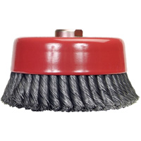Brosse-boisseau &agrave; fils nou&eacute;s, 6" dia. x 5/8"-11 arbre PB Rental Co. Ltd.