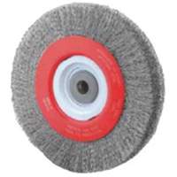 Crimped Bench Wheel, 8" Dia., 0.014" Fill, 1/2"-2 Arbor PB Rental Co. Ltd.