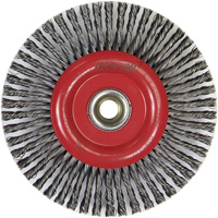 Stringer Bead Knot Wire Brush For Angle Grinders, 6" Dia., 0.02" Fill, 5/8"-11 Arbor, Steel PB Rental Co. Ltd.