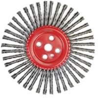 Stringer Bead Knot Wire Brush, 12" Dia., 0.035" Fill, 1" Arbor, Steel PB Rental Co. Ltd.