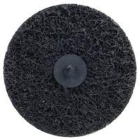 Bear-Tex&reg; Rapid Strip Non-Woven Quick-Change Disc, 4" Dia., Extra Coarse Grit, Silicon Carbide PB Rental Co. Ltd.