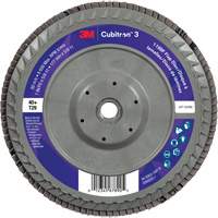 Disque &agrave; lamelles conique 1169F Cubitron 3 &agrave; changement rapide, 7" x 5/8"-11, Type T29, Grain 40+, C&eacute;ramique PB Rental Co. Ltd.