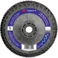 Cubitron 3 Flat Flap Disc with Quick Change 1169F, 4-1/2" x 5/8"-11, Type T27, 40+ Grit, Ceramic PB Rental Co. Ltd.