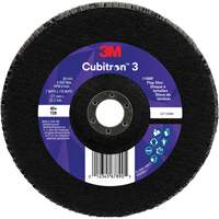 Disque &agrave; lamelles conique 1169F Cubitron 3, 7" x 7/8", Type T29, Grain 40+, C&eacute;ramique PB Rental Co. Ltd.
