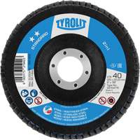 ZA 40 - B425 Standard 2-in-1 Flap Disc, 5" x 7/8", Type 27A, 40 Grit, Zirconia Alumina PB Rental Co. Ltd.