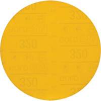 Hookit Gold Abrasive Disc, 6" Dia., 320 Grit, Aluminum Oxide, C-Weight PB Rental Co. Ltd.