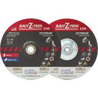 Sait Z-Tech Pipeline High Performance Wheel, 6" x 1/8", 5/8"-11 Arbor, Zirconium, Type 27 PB Rental Co. Ltd.