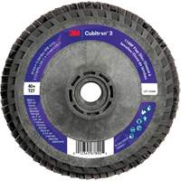 Disque &agrave; lamelles Cubitron 3 1169F, 4-1/2" x 5/8"-11, Type T27, Grain 40+, C&eacute;ramique PB Rental Co. Ltd.