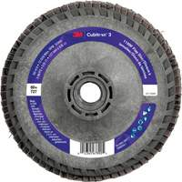 Disque &agrave; lamelles Cubitron 3 1169F, 5" x 5/8"-11, Type T27, Grain 60+, C&eacute;ramique PB Rental Co. Ltd.