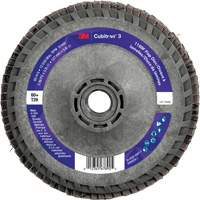 Disque &agrave; lamelles Cubitron 3 1169F, 5" x 5/8"-11, Type T29, Grain 60+, C&eacute;ramique PB Rental Co. Ltd.