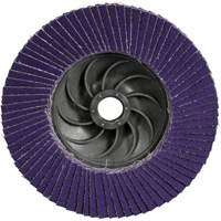 Disque &agrave; lamelles Cubitron 3 1169F, 5" x 5/8"-11, Type T27, Grain 80+, C&eacute;ramique PB Rental Co. Ltd.