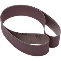 Courroie en toile 341D, 4" la x 24" lo, Oxyde d'aluminium, Grain P100 PB Rental Co. Ltd.
