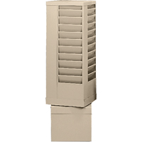 Literature Storage Racks, Rotating, 44 Slots, Steel, 14-1/8" W x 14-1/8" D x 48-1/2" H PB Rental Co. Ltd.
