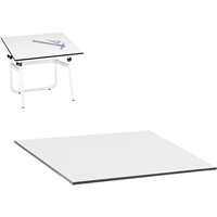 Table Top for Vista Adjustable Drawing Table, 48" W x 3/4" H, White PB Rental Co. Ltd.