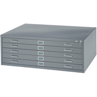 Steel Plan Files, 5 Drawers, 40-3/8" W x 29-3/8" D x 16-1/2" H PB Rental Co. Ltd.
