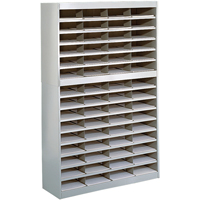 Heavy-duty Literature Organizers, Stationary, 60 Slots, Steel, 37-1/2" W x 12-3/4" D x 60" H PB Rental Co. Ltd.