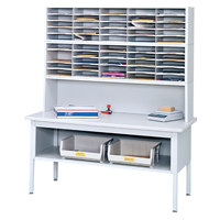 Mobilier E-Z Sort pour la salle du courrier- Modules trieurs PB Rental Co. Ltd.