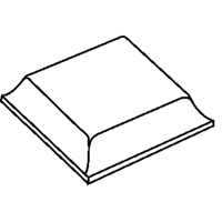 Bumpon Tapered Square Protective Bumpers PB Rental Co. Ltd.