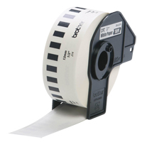 Tape Cartridge for P-touch&reg; Labeling System, 12 mm x 100', Black on White PB Rental Co. Ltd.