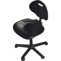 Heavy-Duty Ergonomic Seating, Polyurethane, Black, 250 lbs. Capacity PB Rental Co. Ltd.