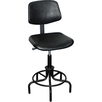 Tabouret avec dossier de s&eacute;rie 6000, Stationnaire, Ajustable Hauteur, Capacit&eacute; 250 lb PB Rental Co. Ltd.