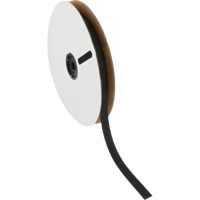 Bande d'attaches, Crochet, 50 vg x 1", Cousu, Noir PB Rental Co. Ltd.