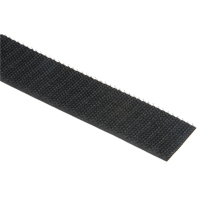 Bande d'attaches, Crochet, 50 vg x 1", Cousu, Noir PB Rental Co. Ltd.