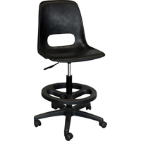 Tabouret avec dossier pour classe de s&eacute;rie 800, Mobile, Ajustable Hauteur, Capacit&eacute; 250 lb PB Rental Co. Ltd.