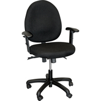 Chaise de dactylo ergonomique avec dossier moyen de s&eacute;rie 900, &agrave; dessin, Ajustable Hauteur, Capacit&eacute; 250 lb PB Rental Co. Ltd.