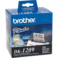 DK Series Address Labels, 1-1/8" W x 2-1/2" L, White PB Rental Co. Ltd.