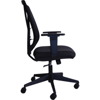 Chaise de bureau Activ A-47 Synchro, Tissu, Noir, Capacit&eacute; 275 lb PB Rental Co. Ltd.