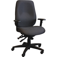 Cierra Ergonomic Chairs, Fabric, Black, 275 lbs. Capacity PB Rental Co. Ltd.