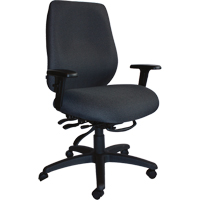 Cierra Heavy Duty Ergonomic Chairs, Fabric, Black, 400 lbs. Capacity PB Rental Co. Ltd.