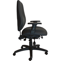 Cierra Heavy Duty Ergonomic Chairs, Fabric, Black, 400 lbs. Capacity PB Rental Co. Ltd.