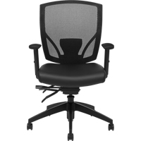 Multi-Tilter Arm Chairs, Vinyl, Black, 300 lbs. Capacity PB Rental Co. Ltd.