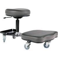 Flex Ergonomic Chair, Vinyl, Black/Grey PB Rental Co. Ltd.