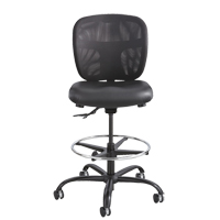 Vue Heavy-Duty Stool, Vinyl, Black, 350 lbs. Capacity PB Rental Co. Ltd.