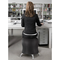 Zenergy Ball Chair, Vinyl, Black, 250 lbs. Capacity PB Rental Co. Ltd.
