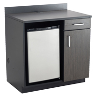 Modular Cabinet, Melamine, 39" H x 36" W x 25" D, Asian Night/Black PB Rental Co. Ltd.